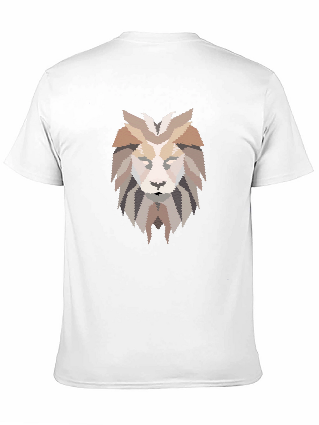 Pixel Art Lion Graphic Tee
