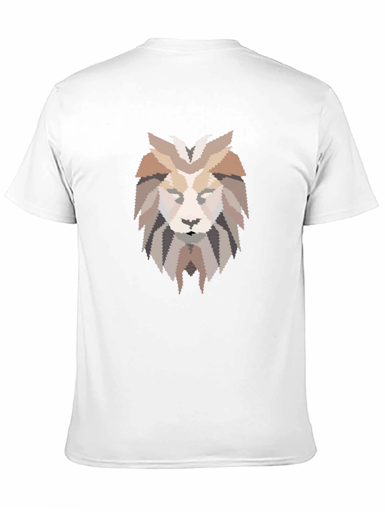 Pixel Art Lion Graphic Tee