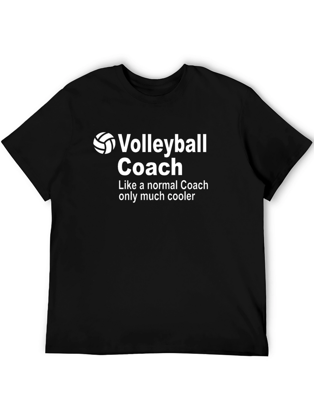 Volleyball Coach T-Shirt - Cool Coach Apparel