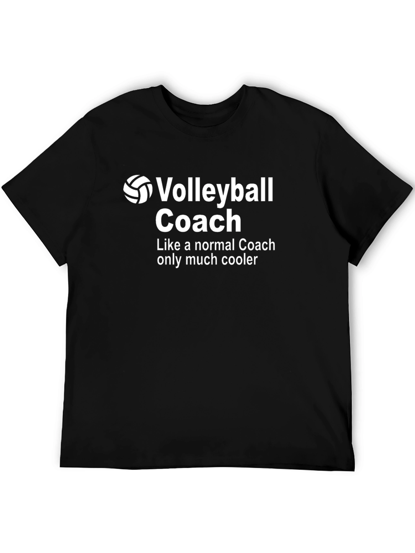 Volleyball Coach T-Shirt - Cool Coach Apparel