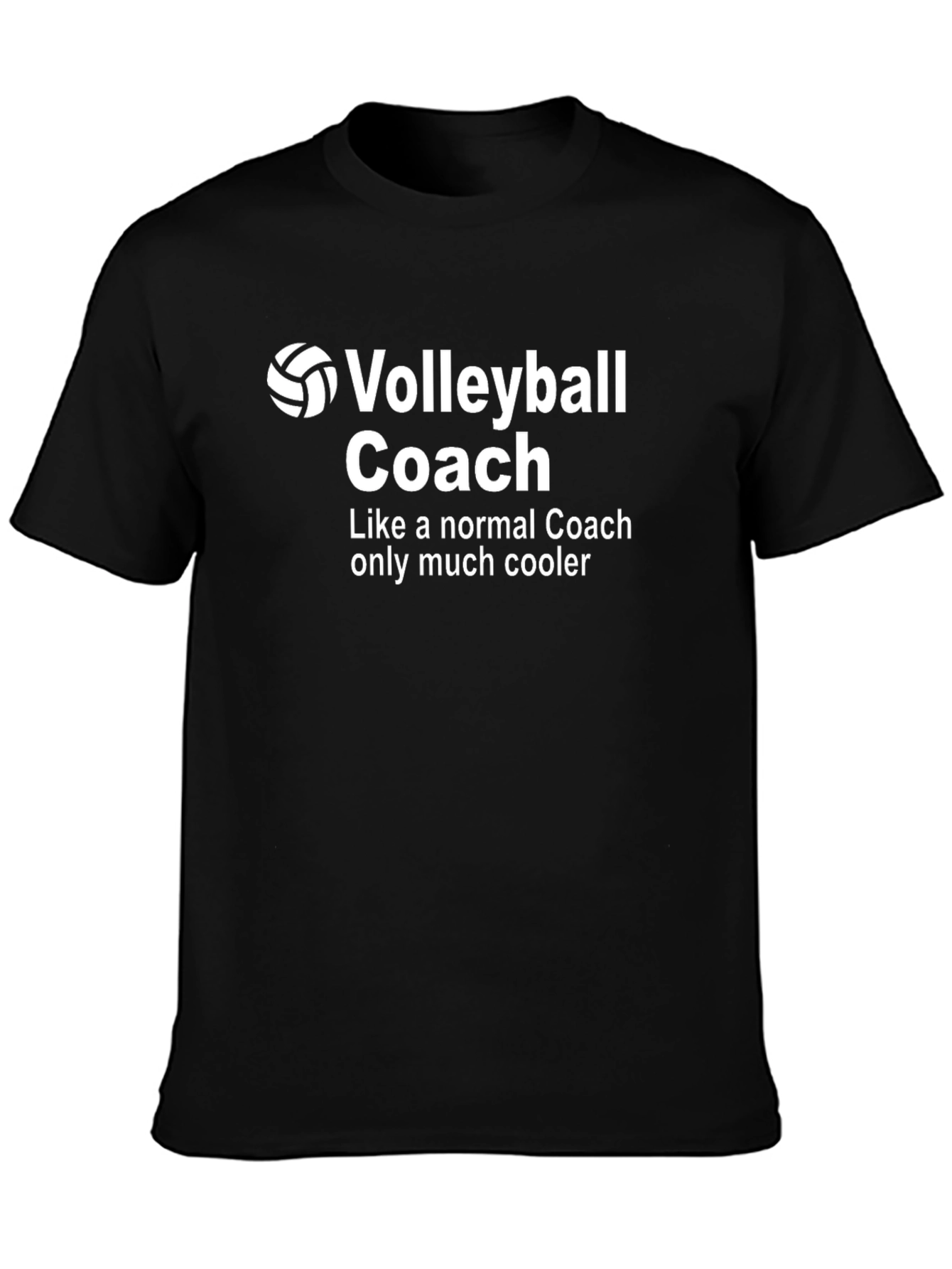 Volleyball Coach T-Shirt - Cool Coach Apparel