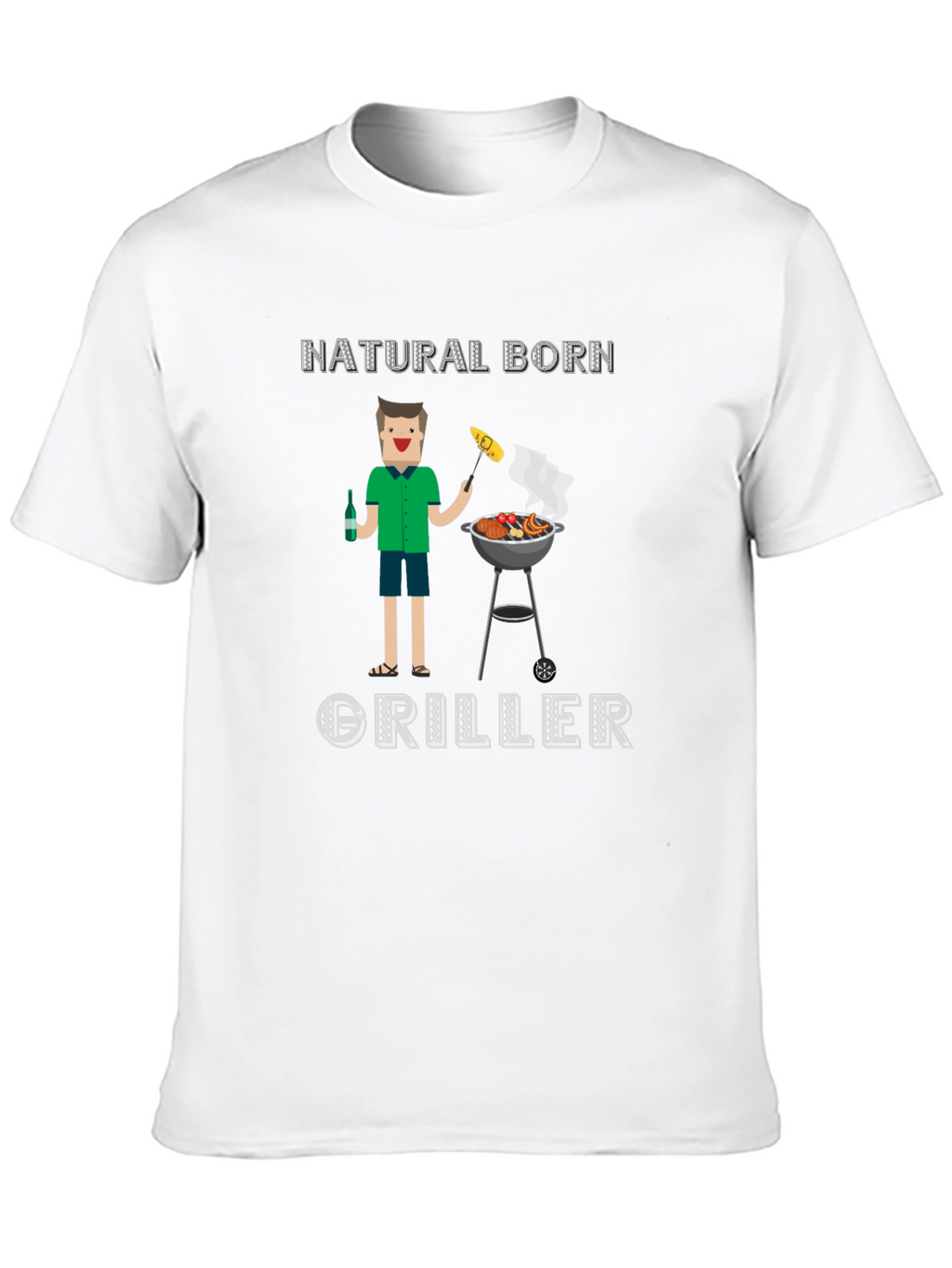 Natural Born Griller Graphic Tee