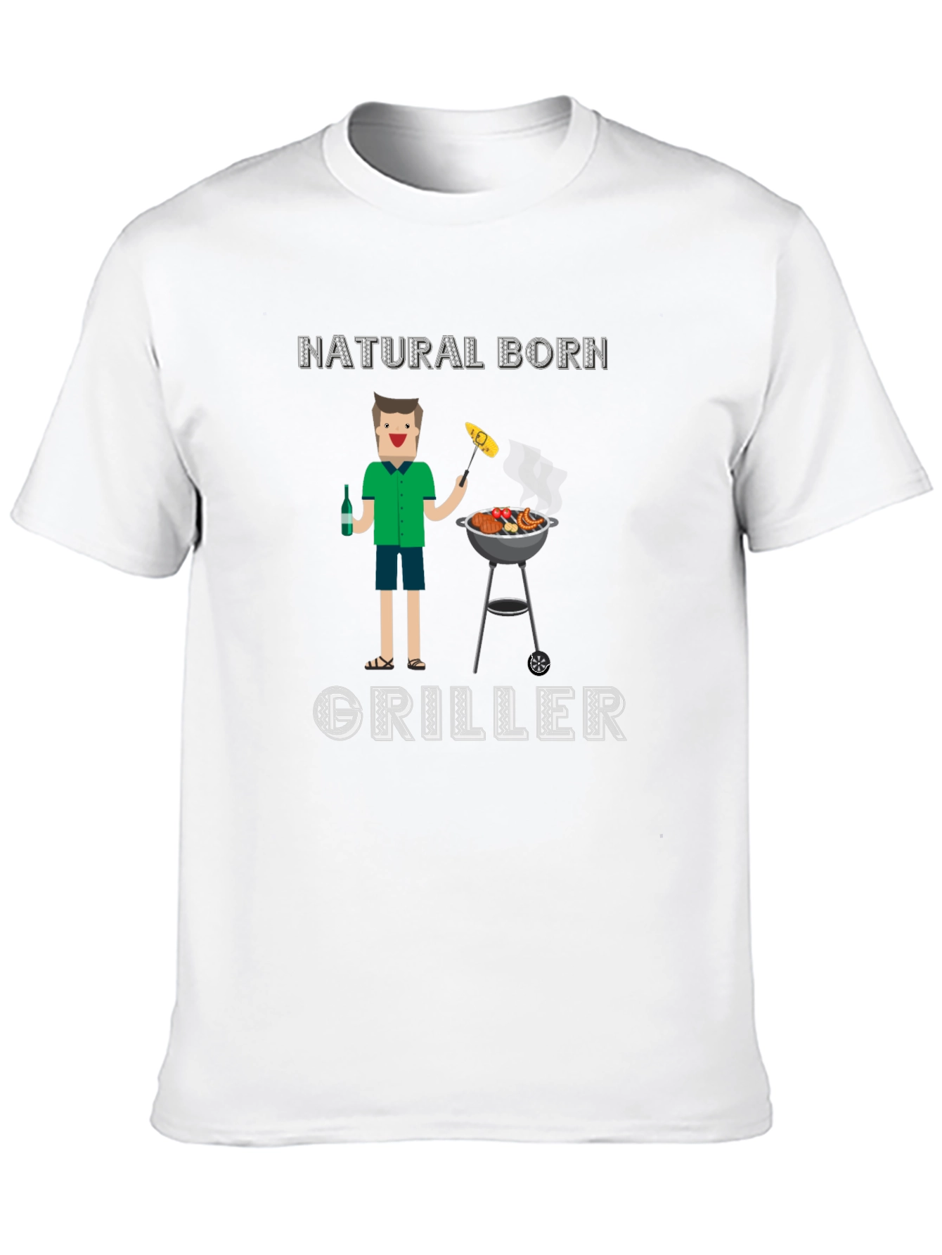 Natural Born Griller Graphic Tee