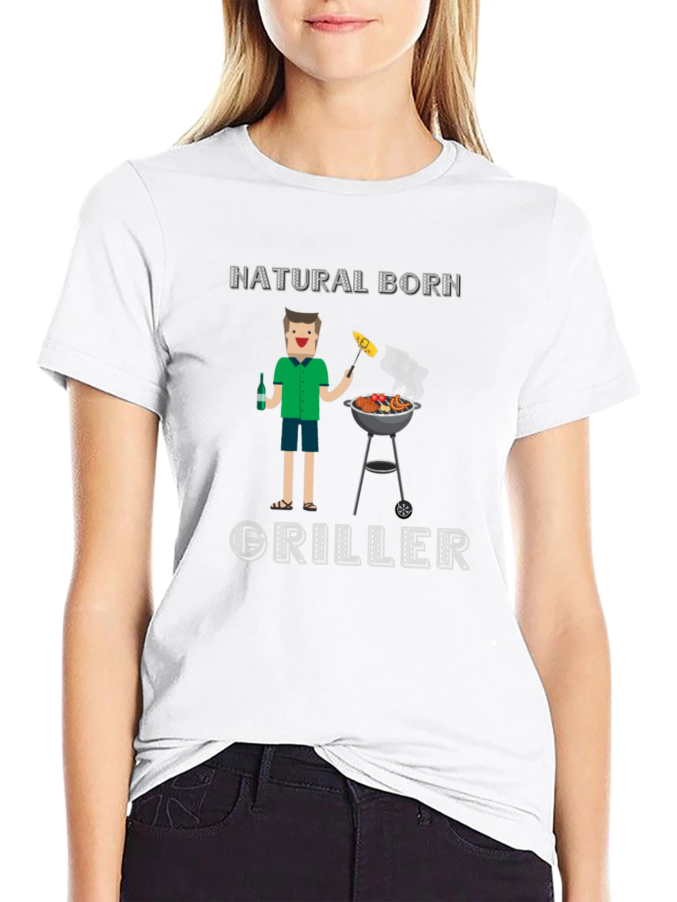 Natural Born Griller Graphic Tee