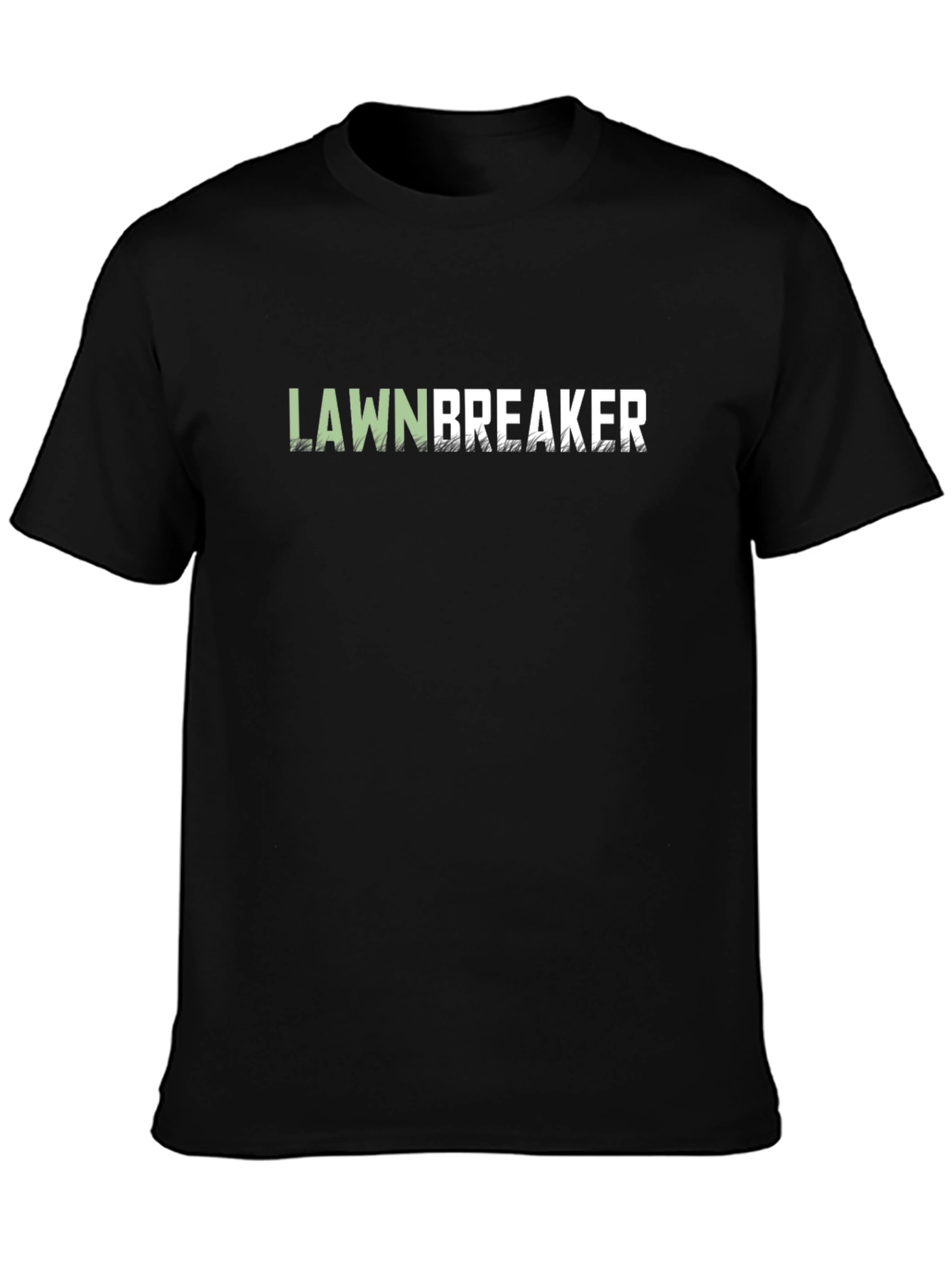 Lawnbreaker Graphic T-Shirt - Black