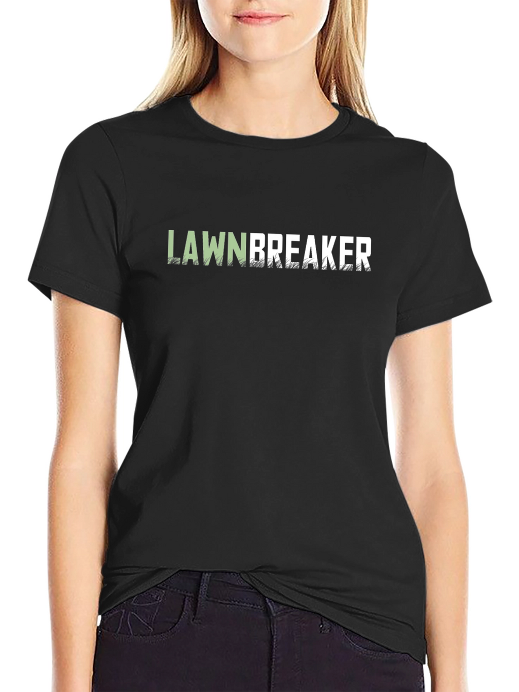 Lawnbreaker Graphic T-Shirt - Black