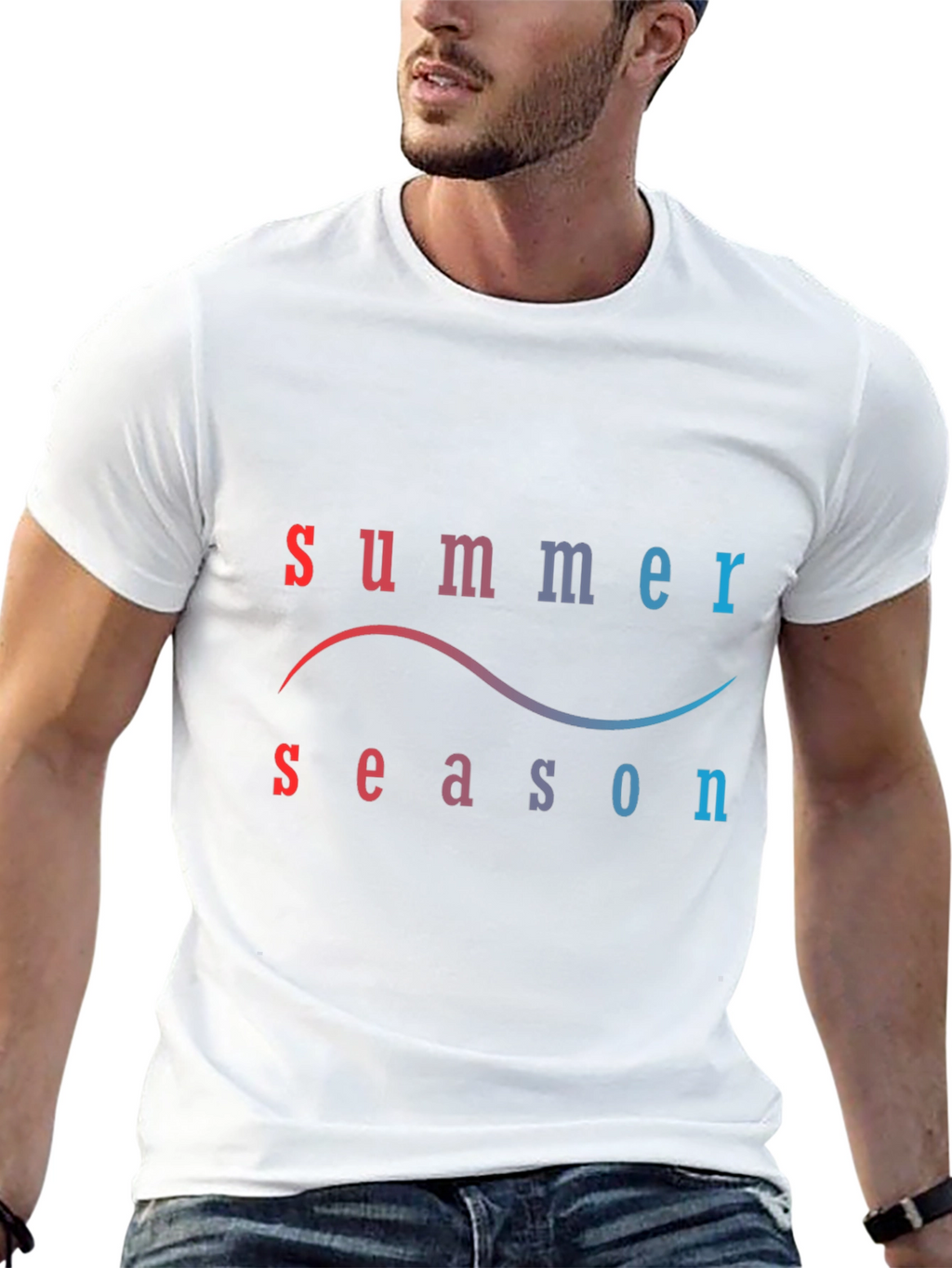 Summer Season Graphic T-Shirt