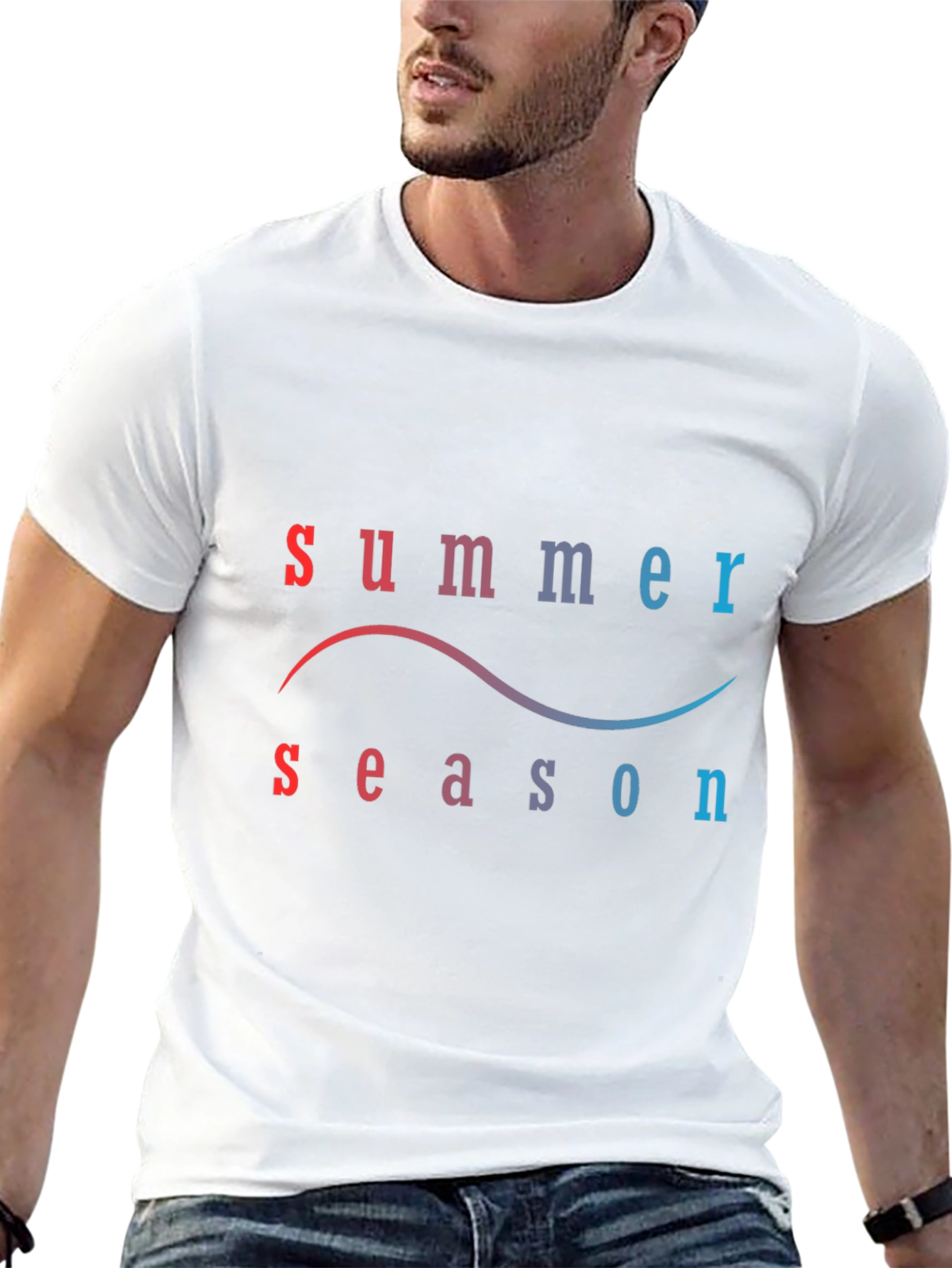 Summer Season Graphic T-Shirt