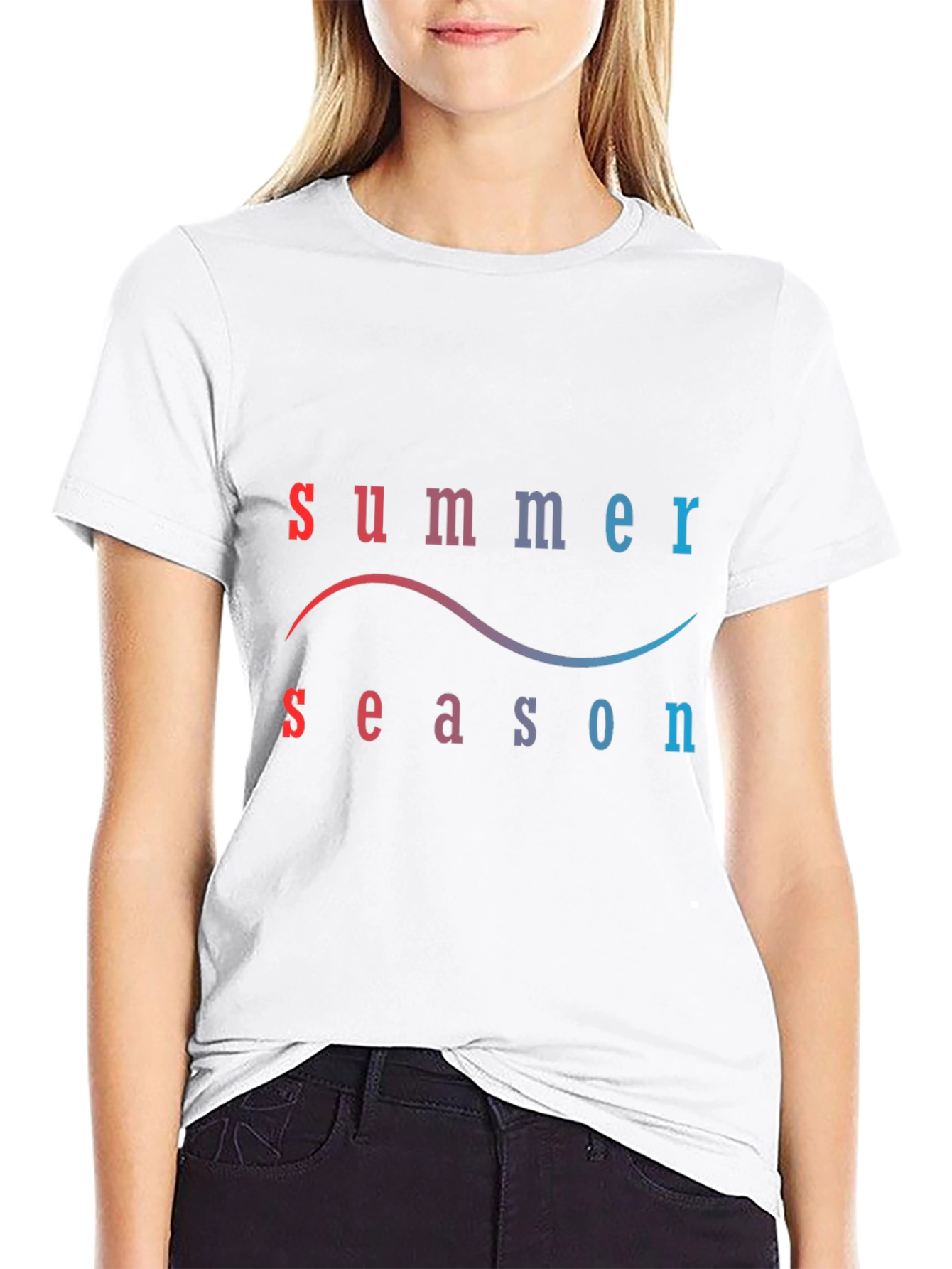 Summer Season Graphic T-Shirt