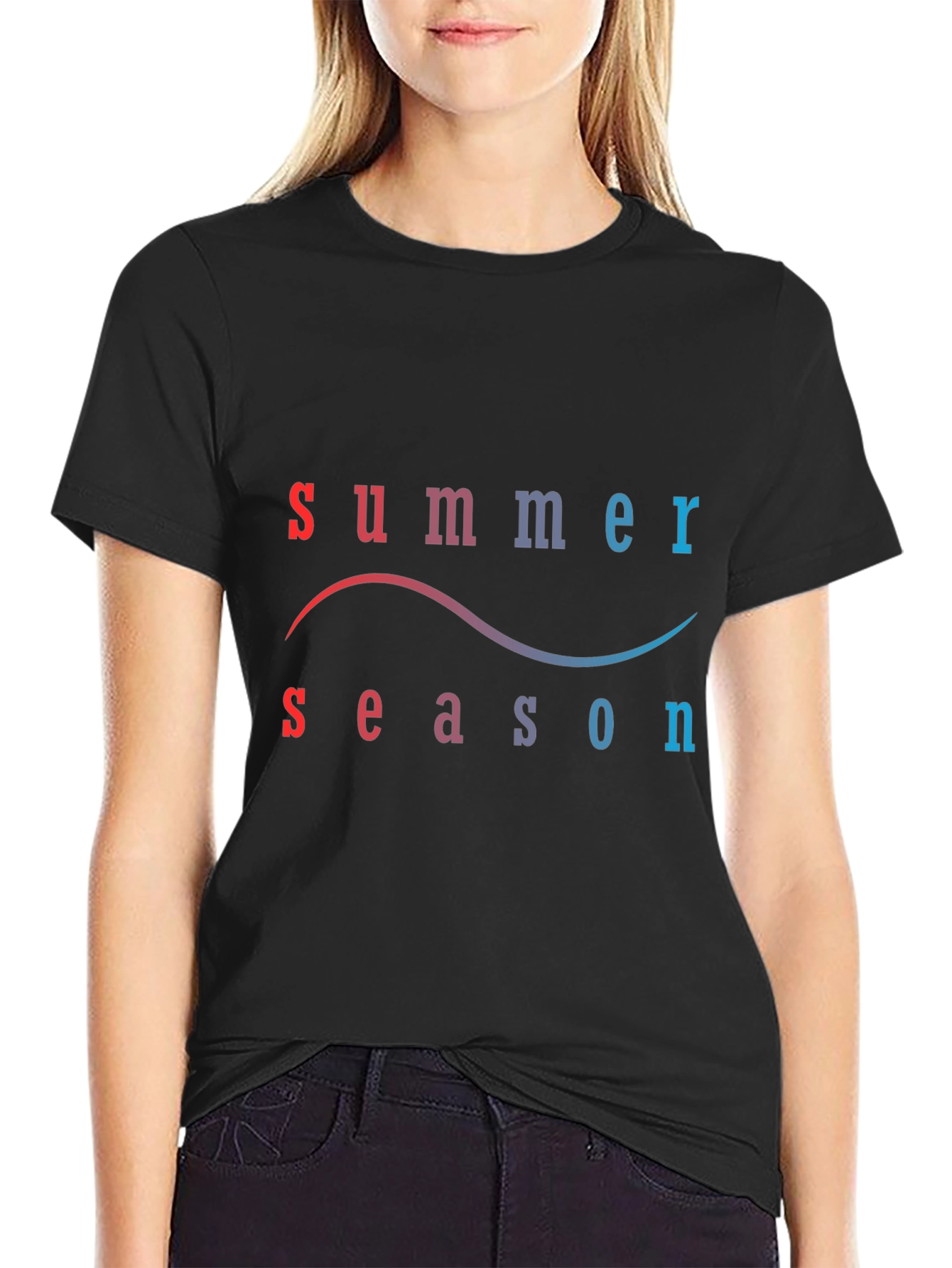 Summer Season Graphic T-Shirt