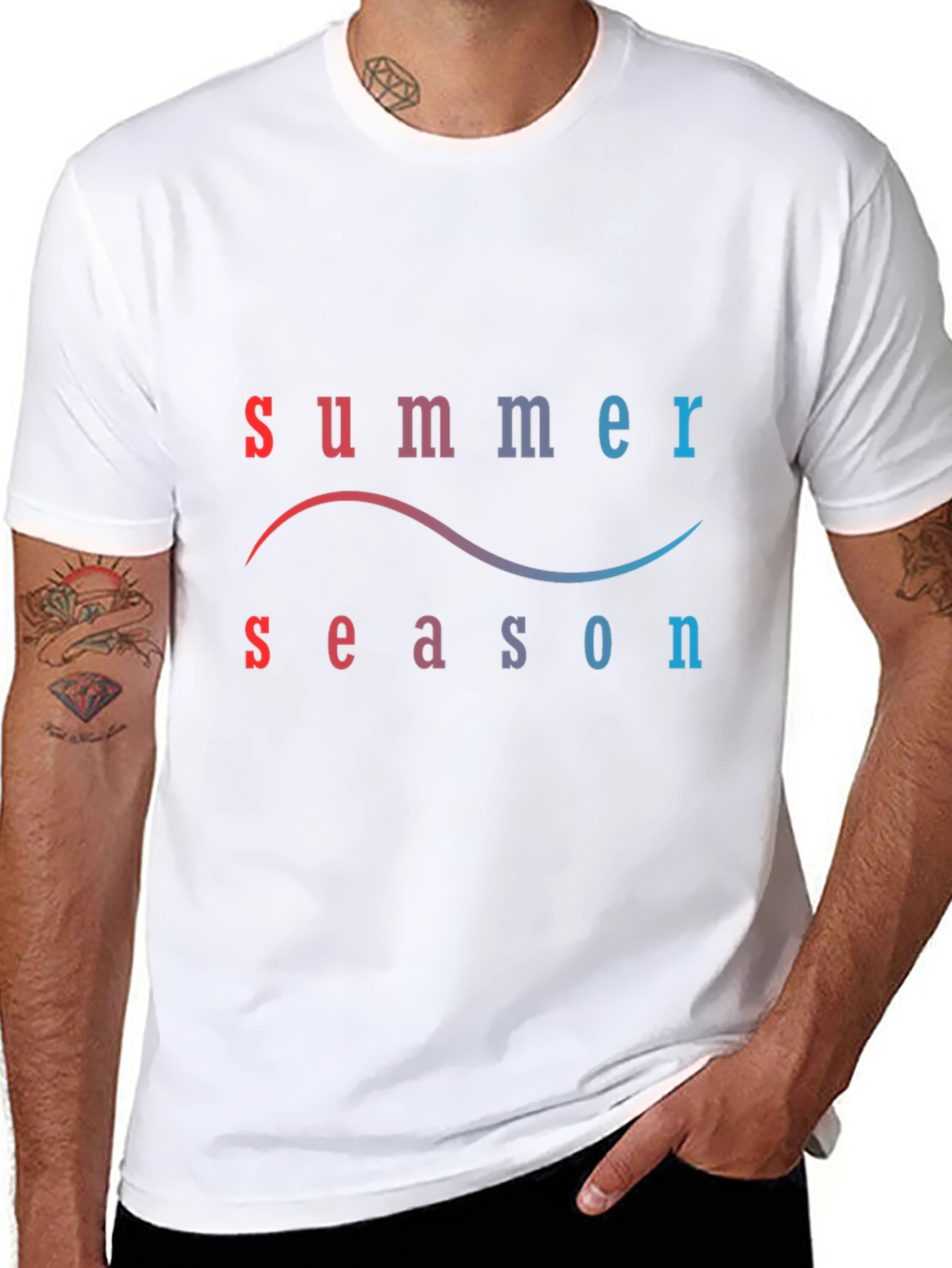 Summer Season Graphic T-Shirt