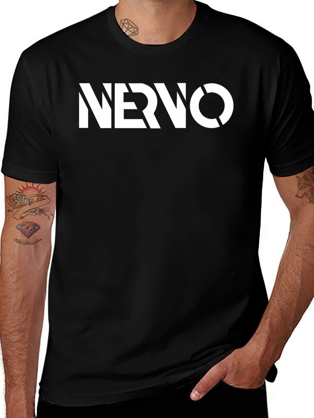 NERVO Band T-Shirt - Black Music Tee
