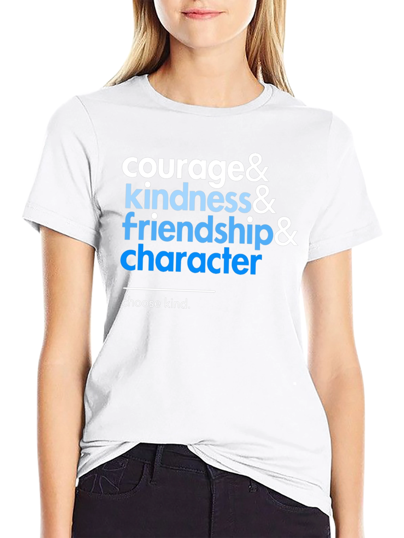 Kindness & Character Graphic Tee