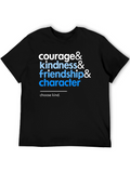 Kindness & Character Graphic Tee