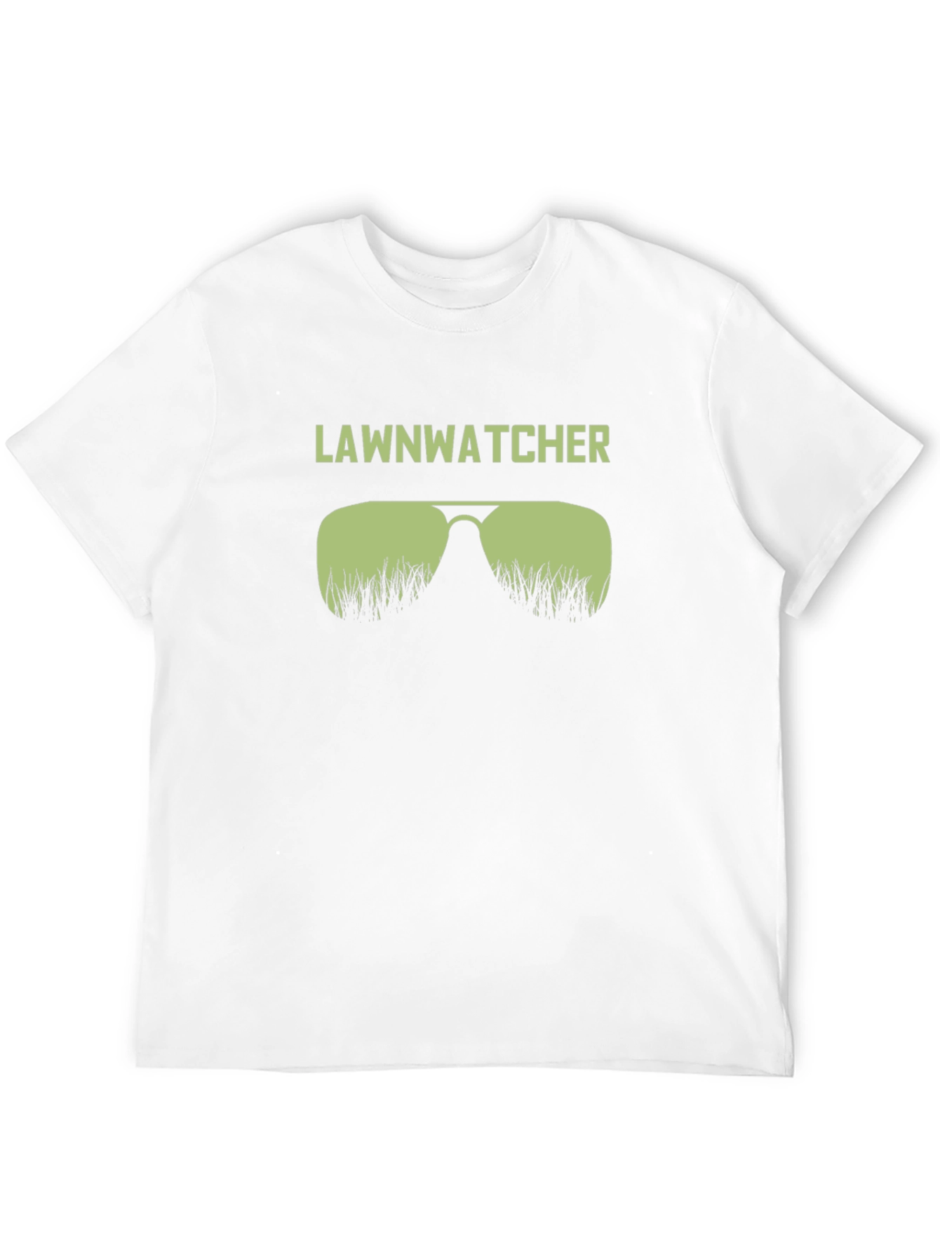 Lawnwatcher Graphic T-Shirt - Black Cotton Tee