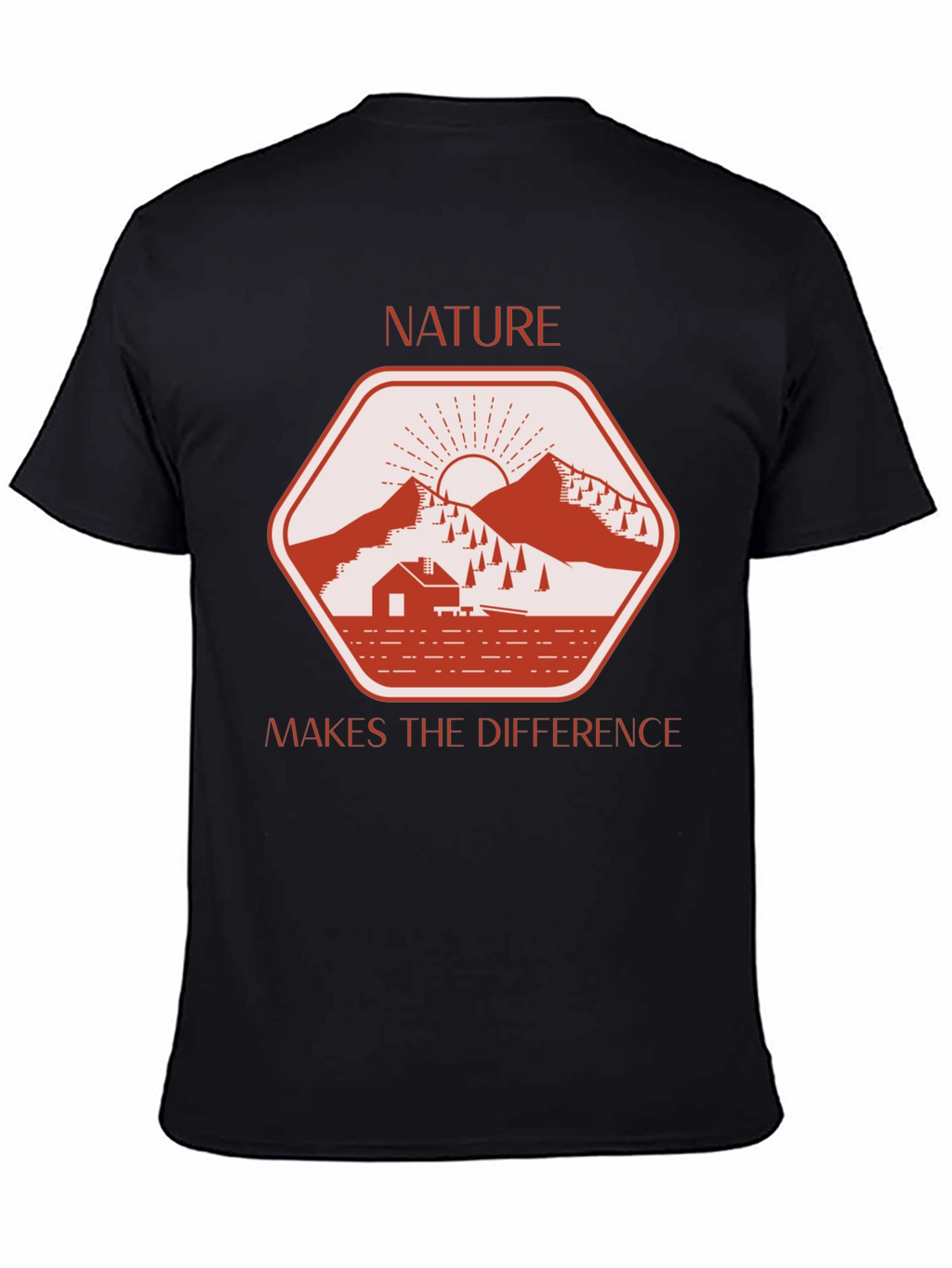 Nature Makes the Difference Graphic T-Shirt