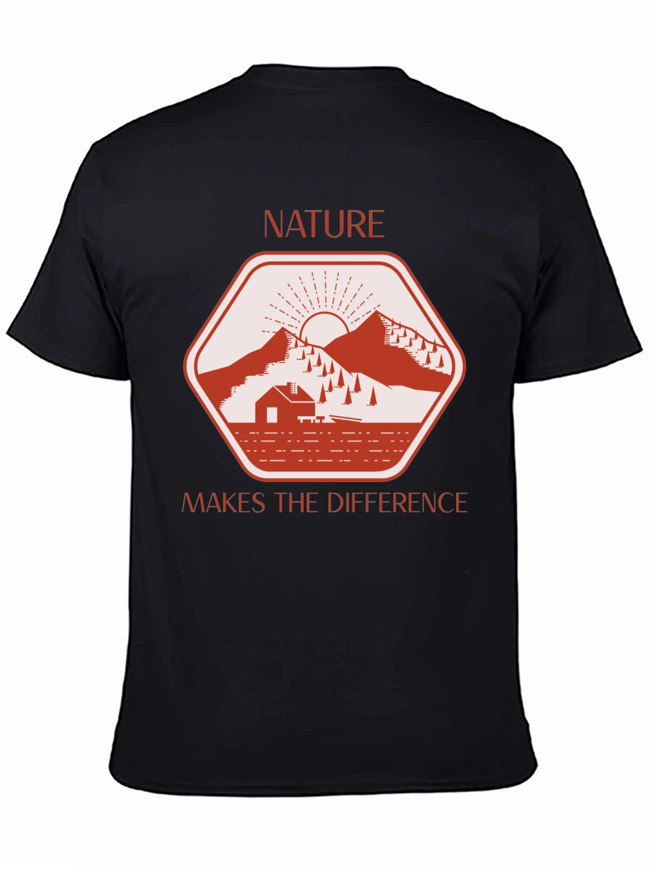 Nature Makes the Difference Graphic T-Shirt