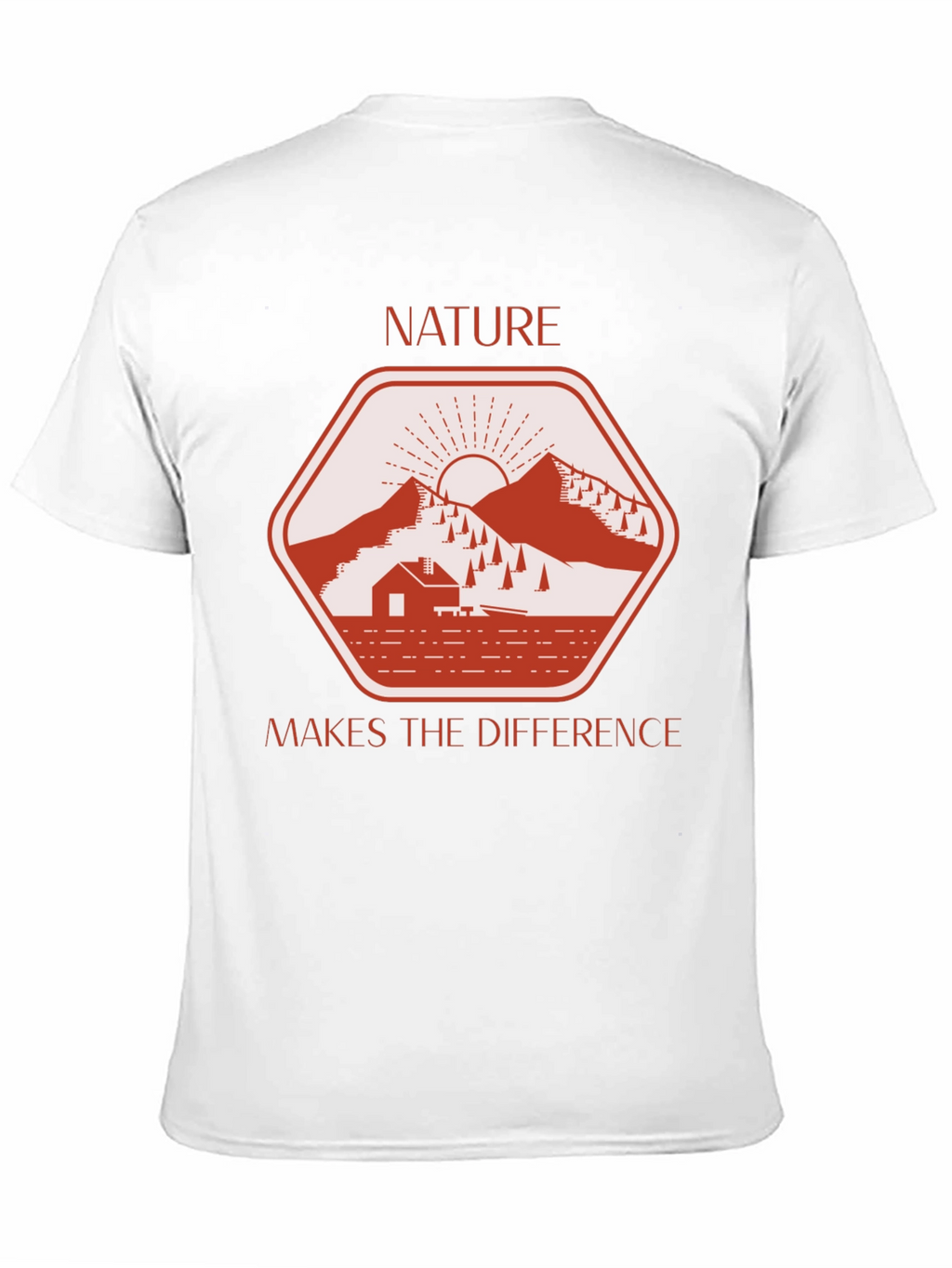 Nature Makes the Difference Graphic T-Shirt