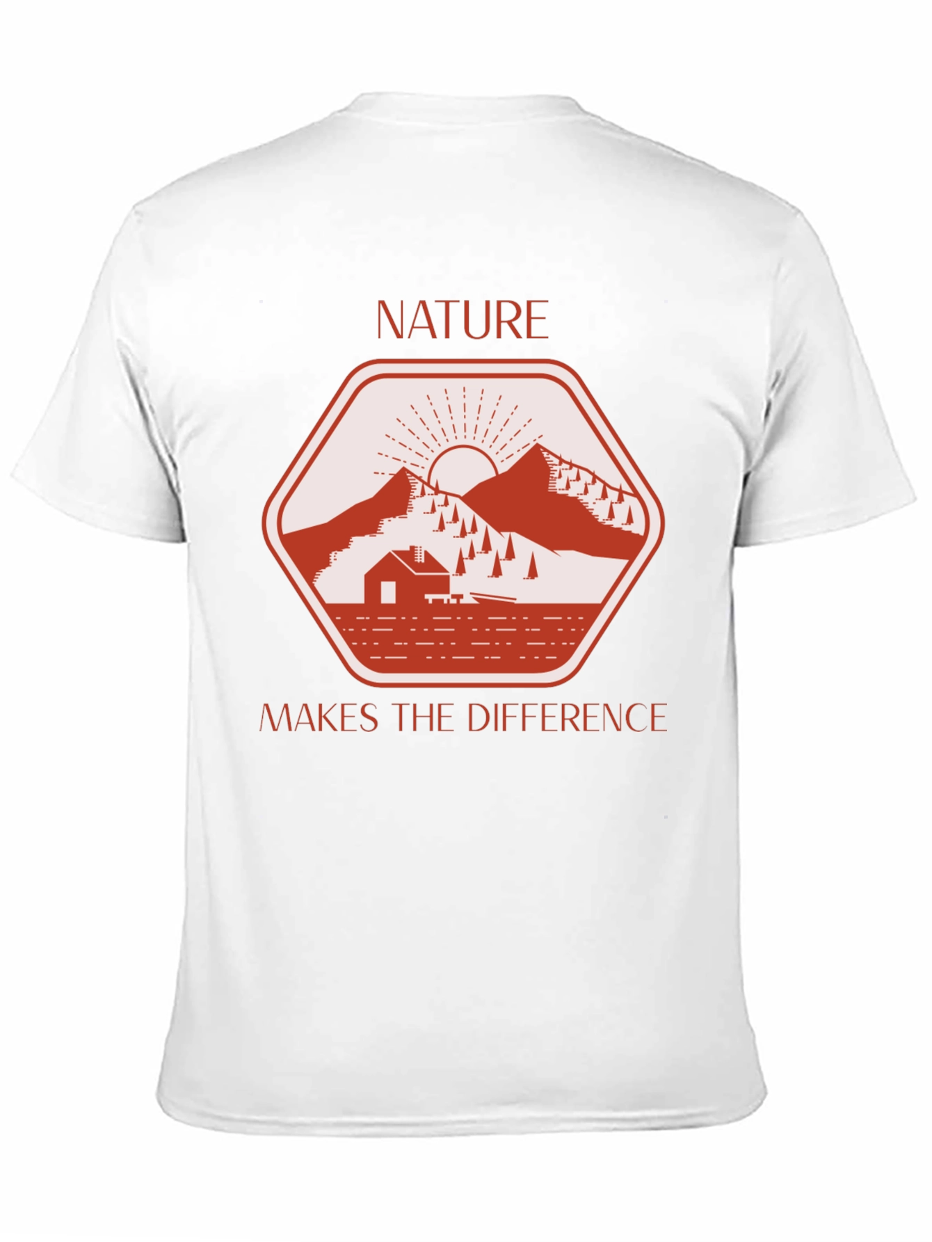 Nature Makes the Difference Graphic T-Shirt