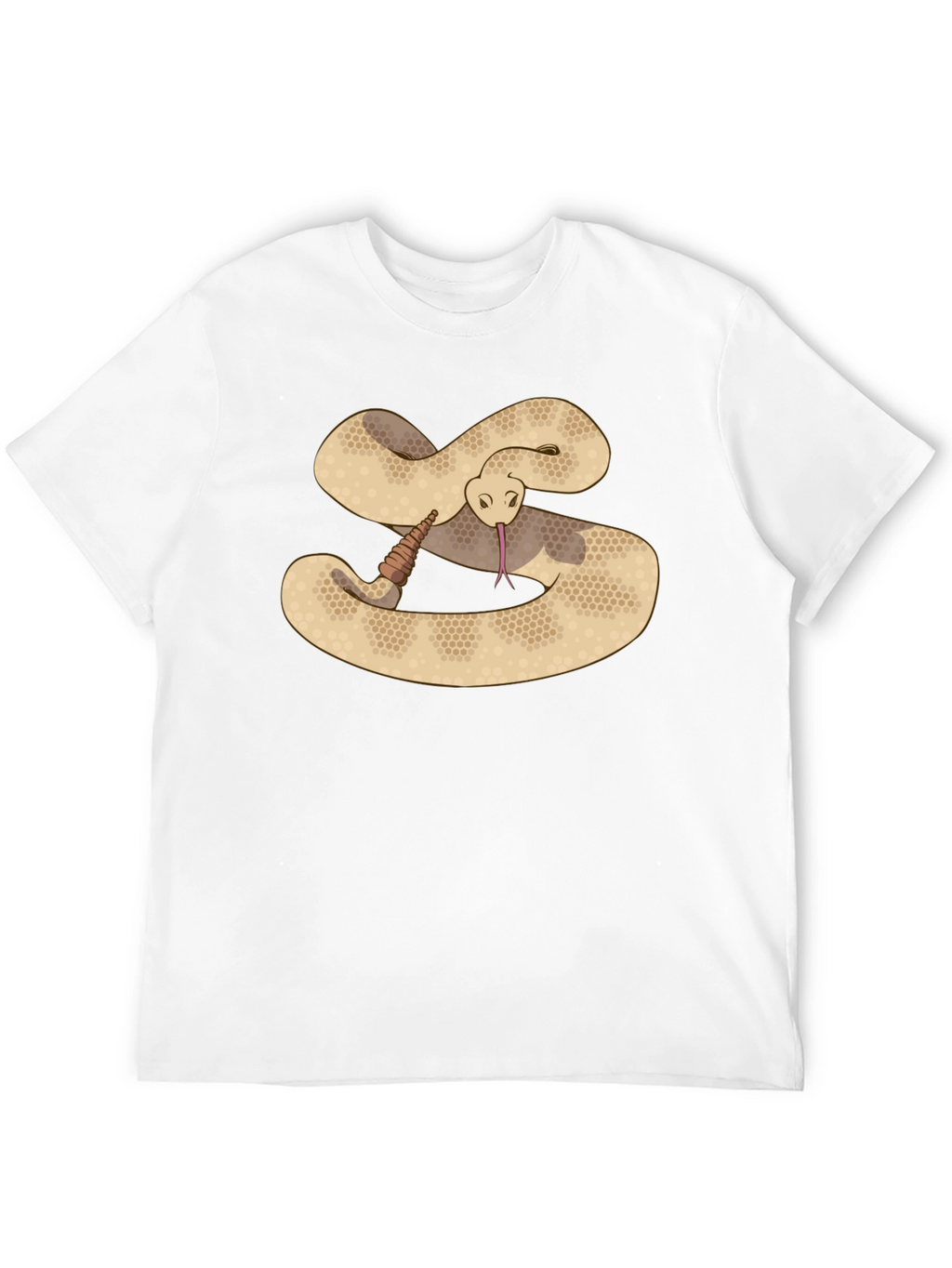 Rattlesnake Graphic Tee - Cool Reptile Design