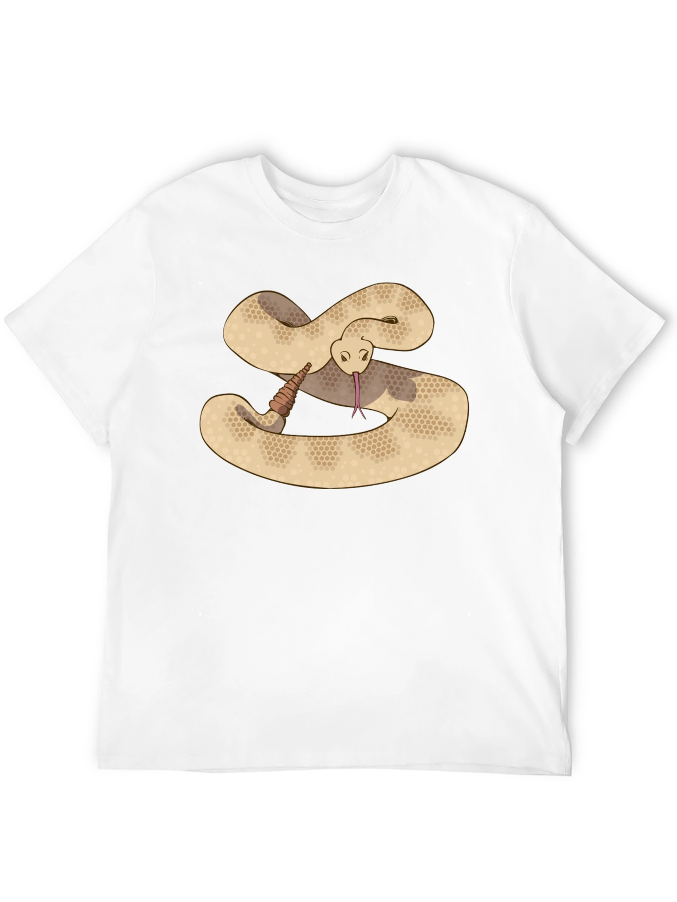 Rattlesnake Graphic Tee - Cool Reptile Design