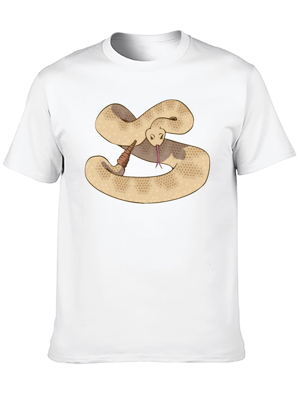 Rattlesnake Graphic Tee - Cool Reptile Design