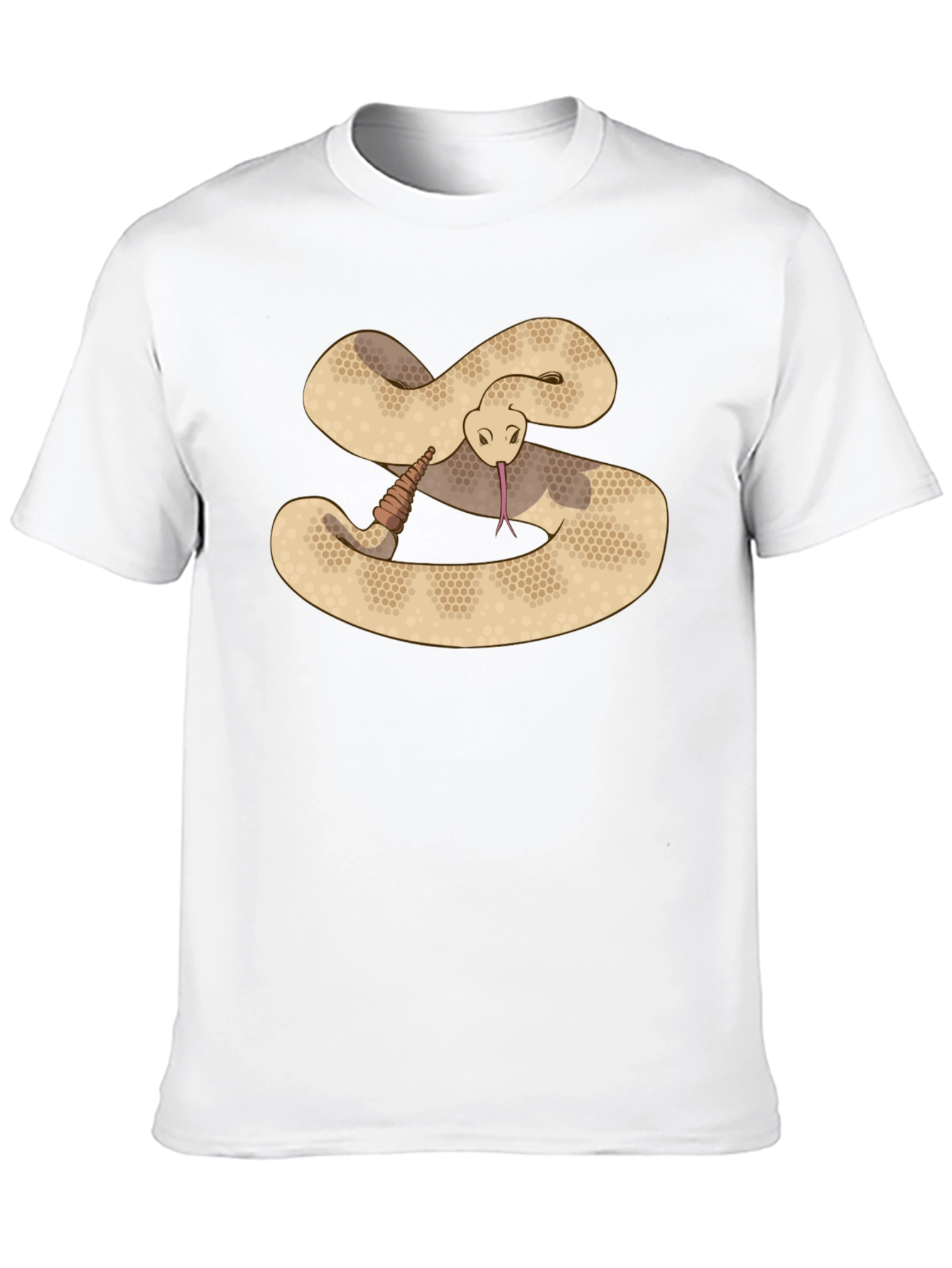 Rattlesnake Graphic Tee - Cool Reptile Design