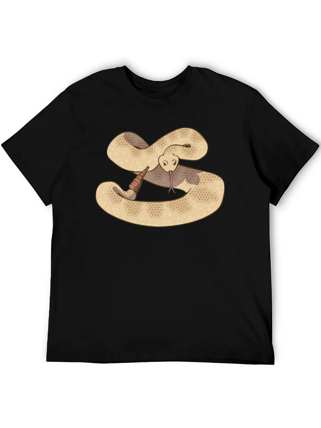 Rattlesnake Graphic Tee - Cool Reptile Design