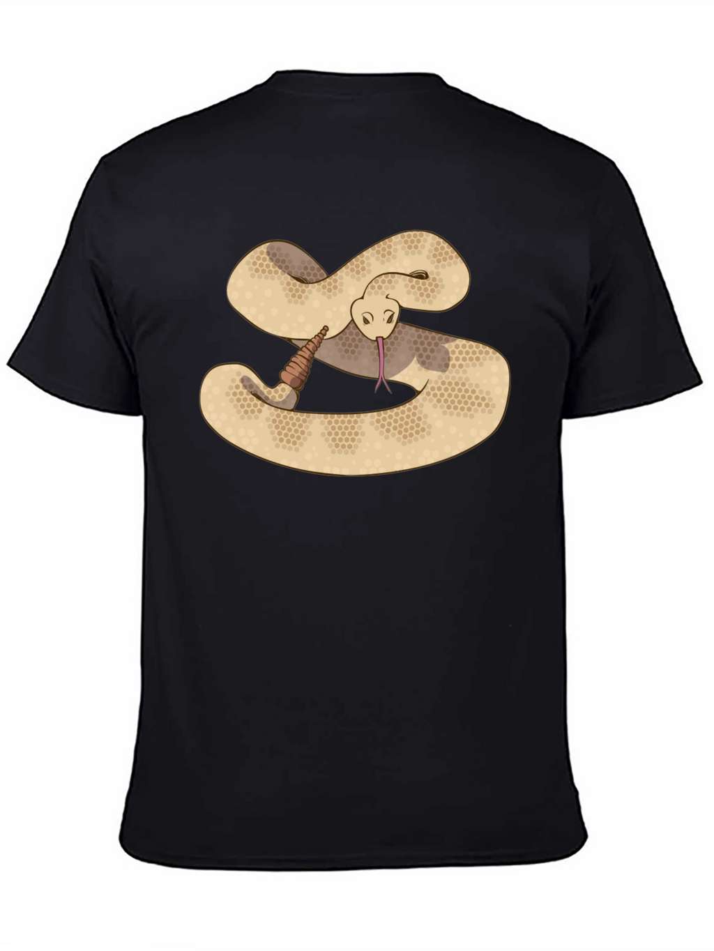 Rattlesnake Graphic Tee - Cool Reptile Design