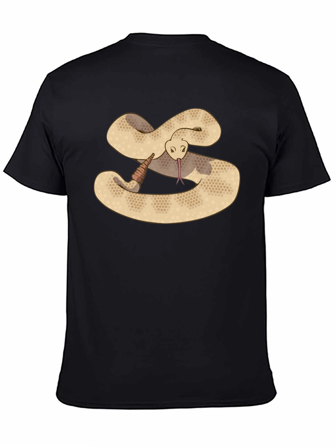 Rattlesnake Graphic Tee - Cool Reptile Design