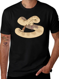 Rattlesnake Graphic Tee - Cool Reptile Design