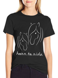 Born to Ride Horse Graphic Tee