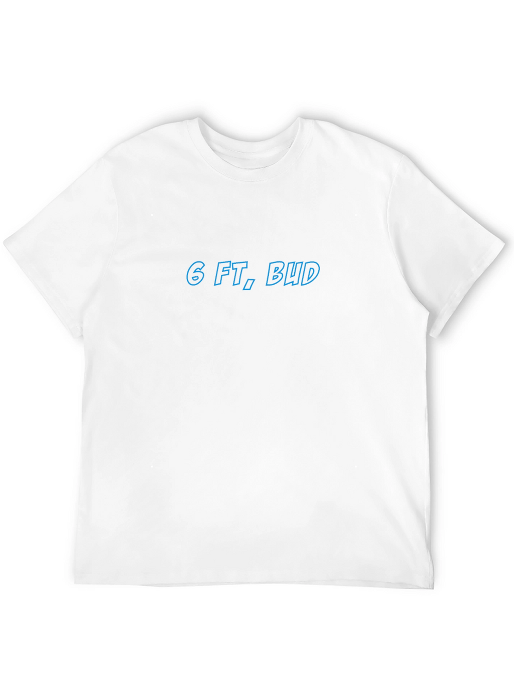 6 FT Bud - Black Crewneck T-Shirt