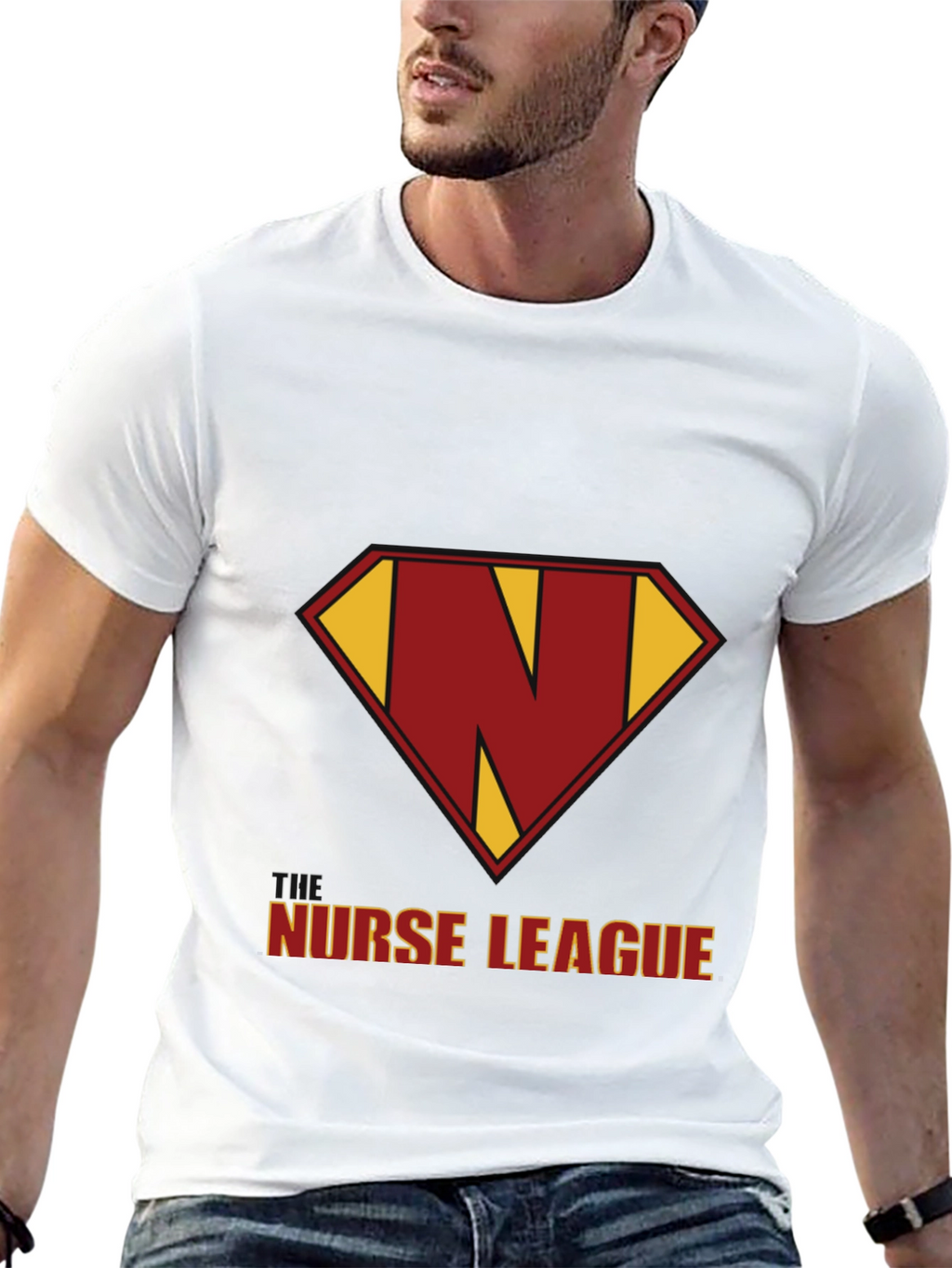 Nurse League T-Shirt - Superhero Inspired Design