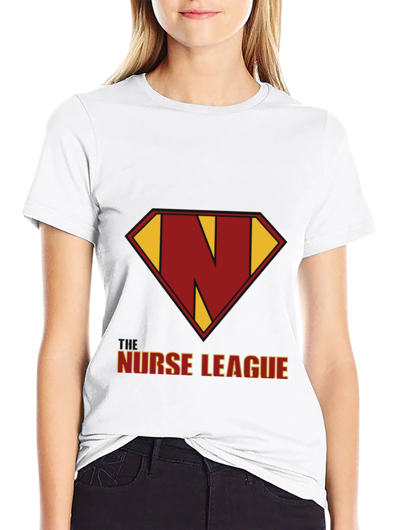 Nurse League T-Shirt - Superhero Inspired Design