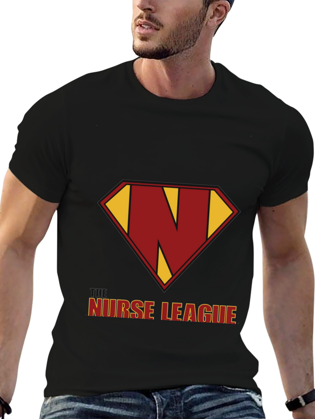 Nurse League T-Shirt - Superhero Inspired Design