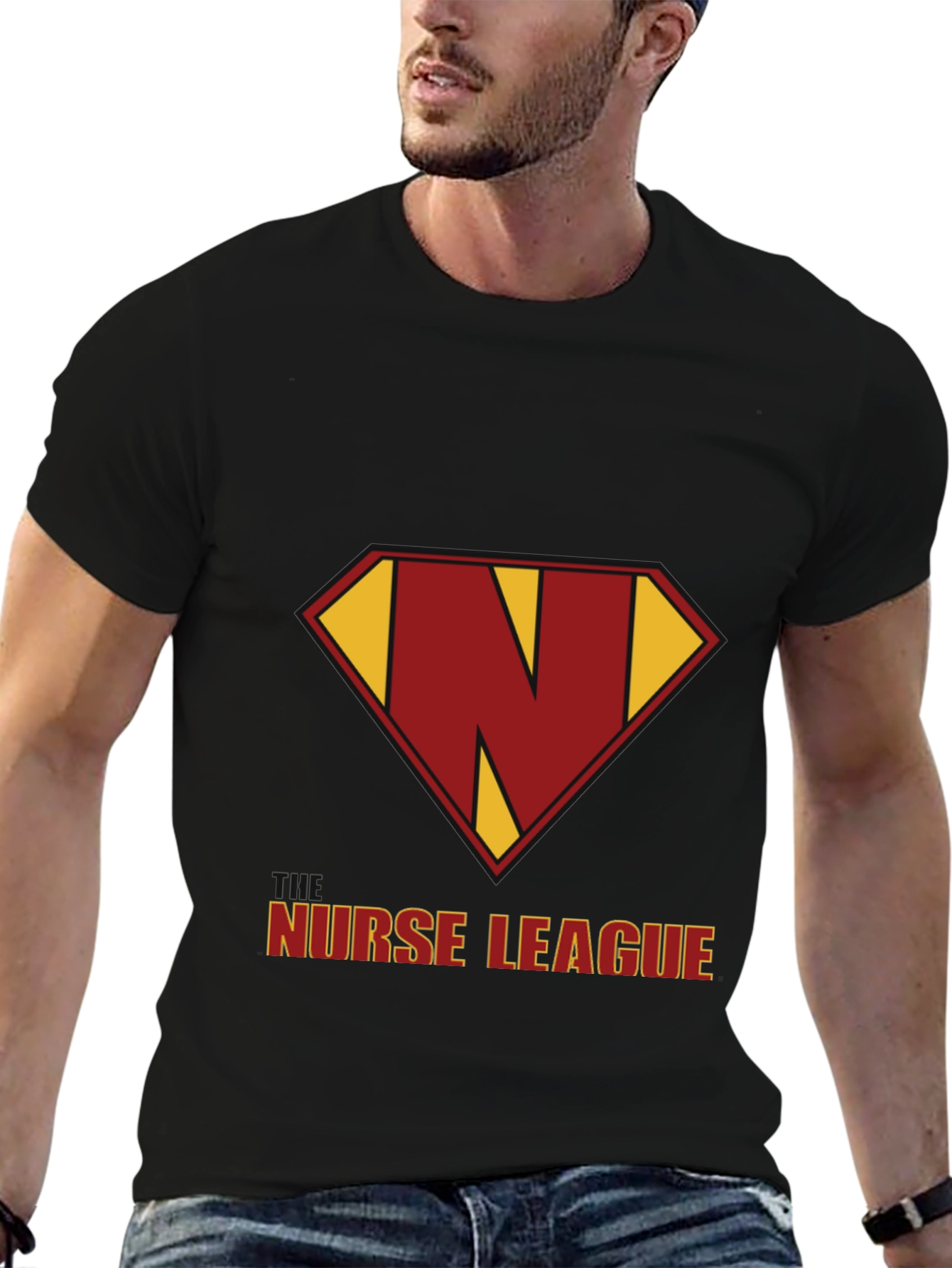 Nurse League T-Shirt - Superhero Inspired Design