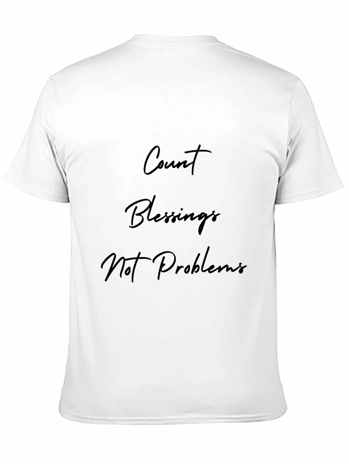 Count Blessings T-Shirt - Positive Message