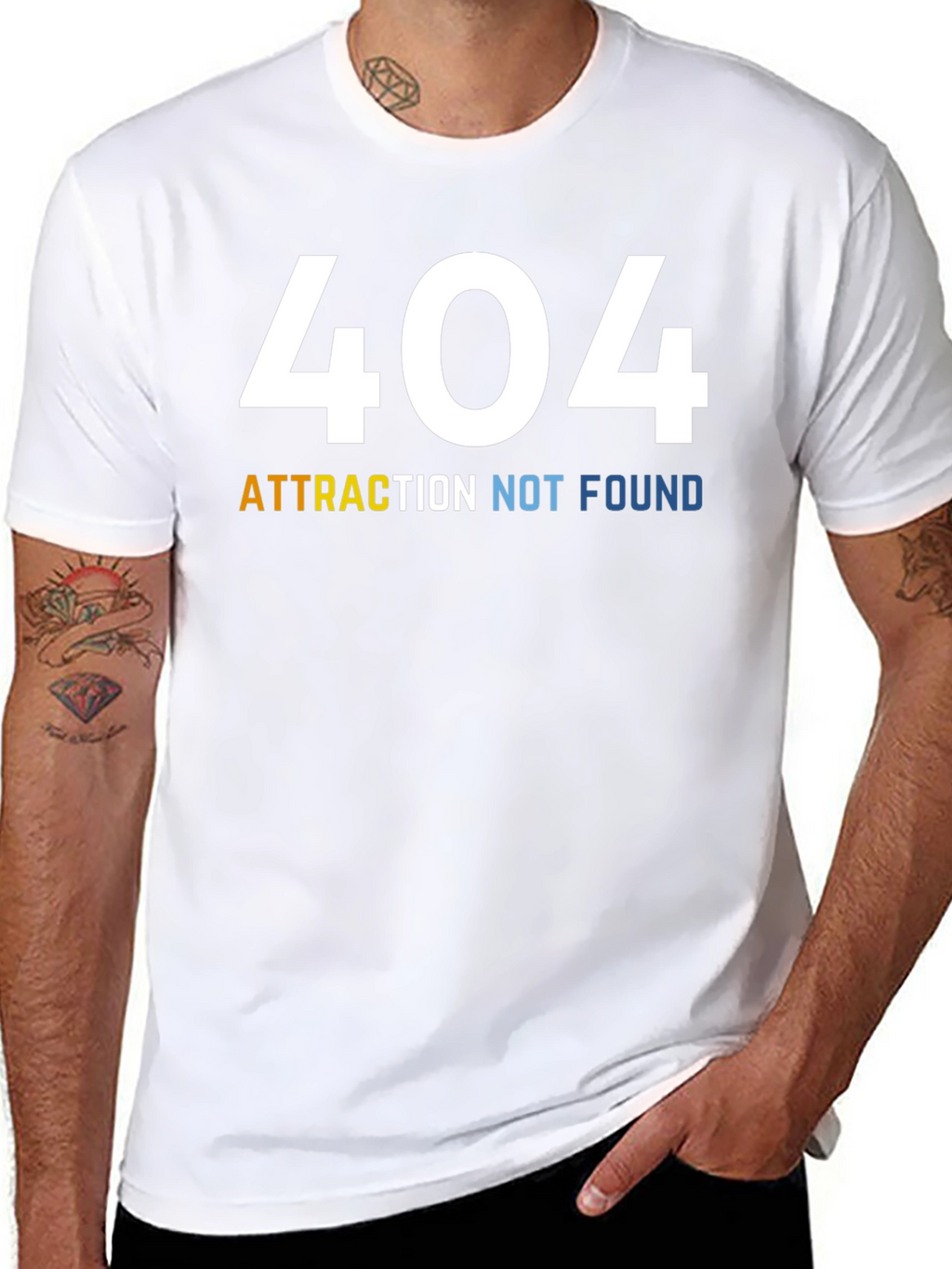 404 Attraction Not Found Graphic Tee