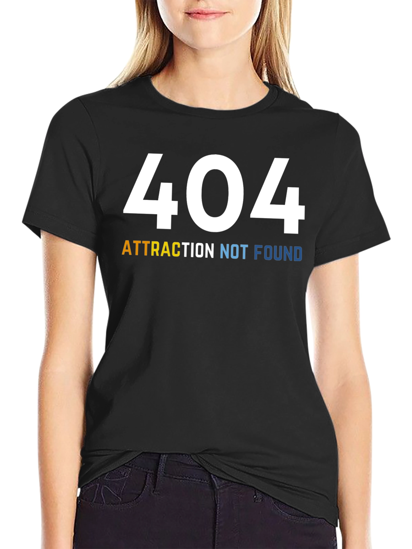 404 Attraction Not Found Graphic Tee