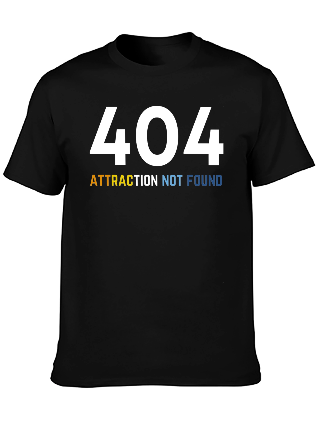 404 Attraction Not Found Graphic Tee