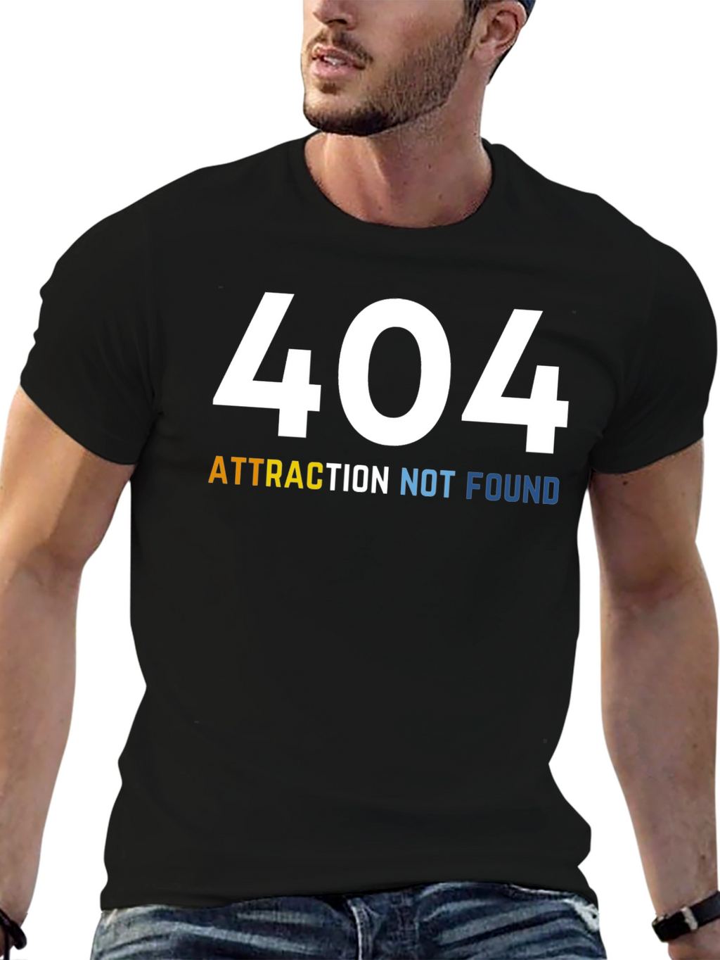 404 Attraction Not Found Graphic Tee