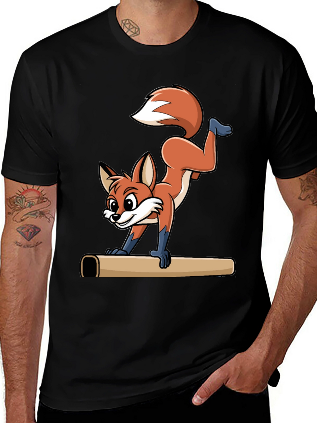 Fox Gymnast T-Shirt