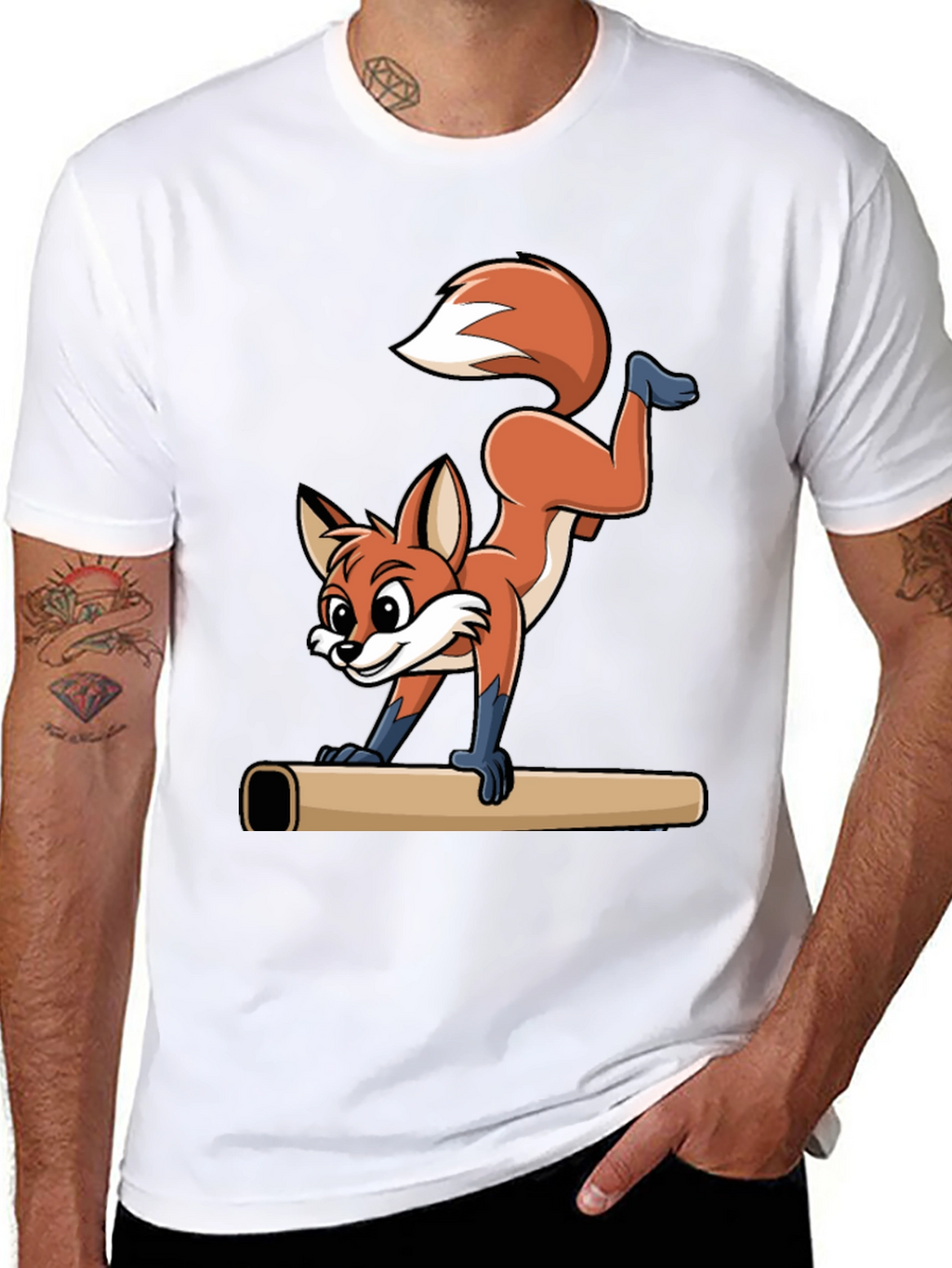 Fox Gymnast T-Shirt