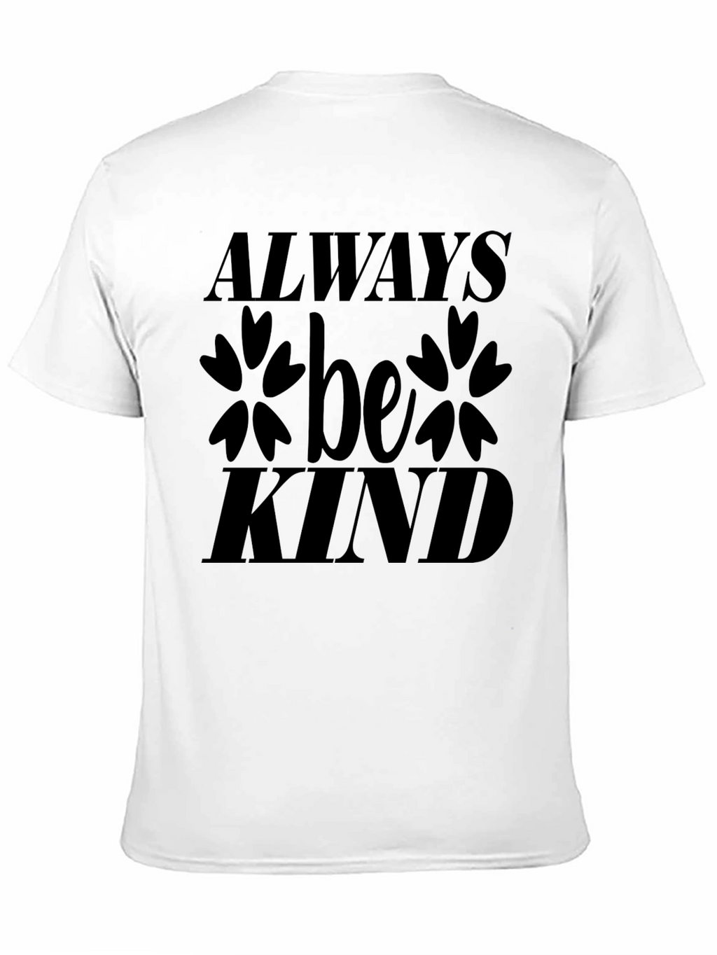 Always Be Kind Black Graphic T-Shirt