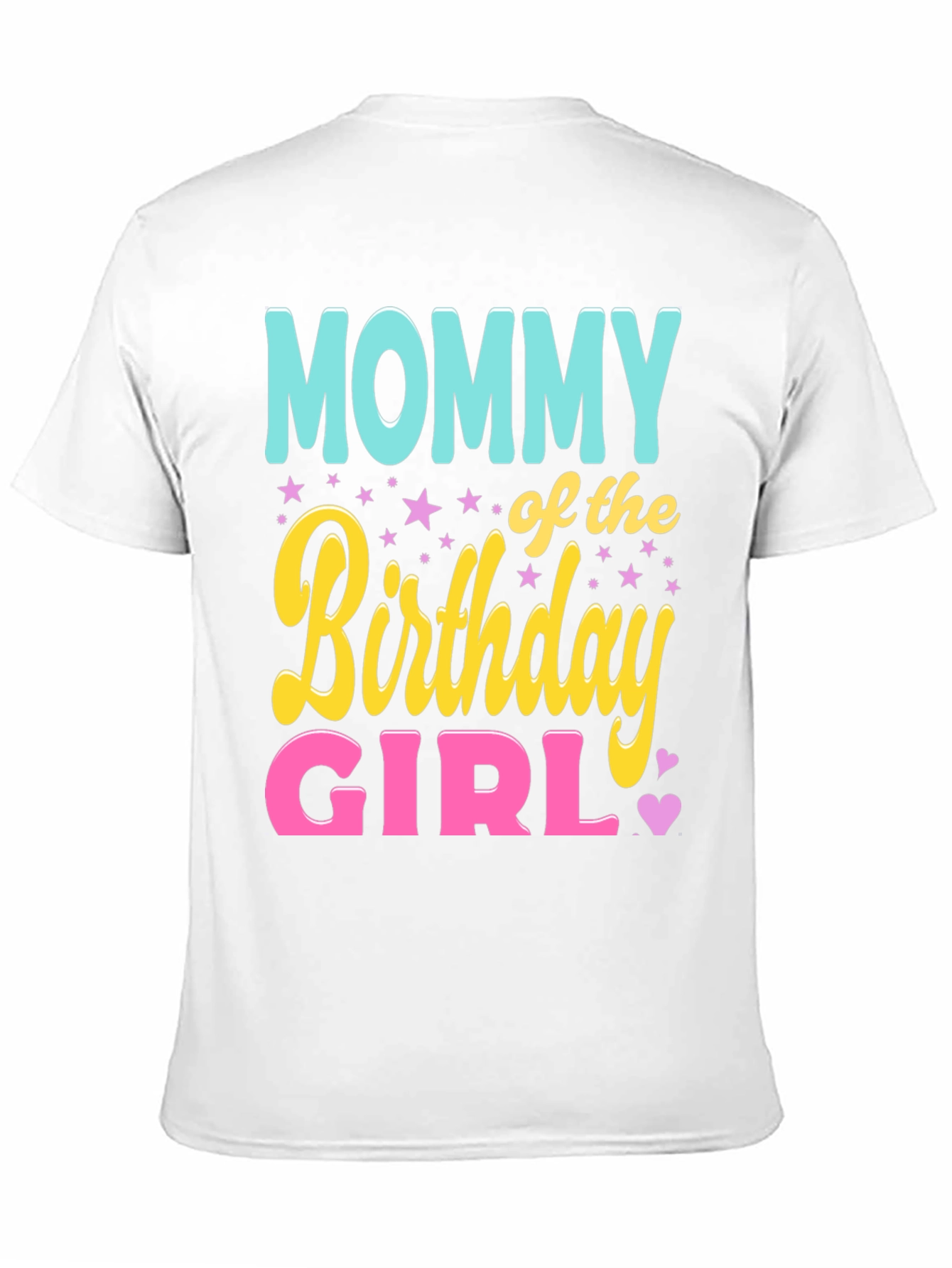 Mommy of the Birthday Girl Graphic Tee