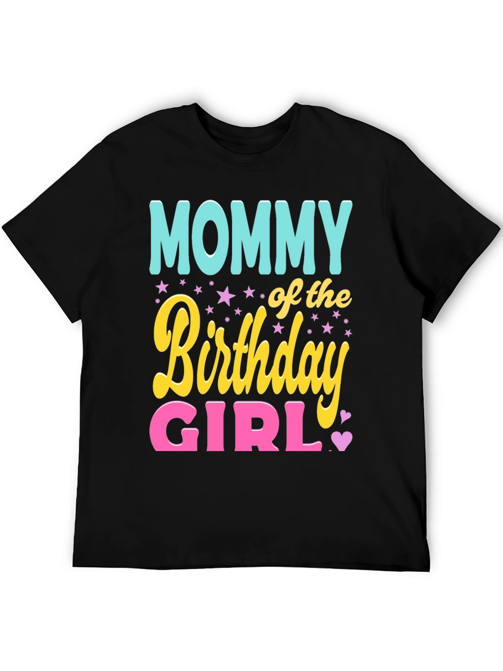 Mommy of the Birthday Girl Graphic Tee