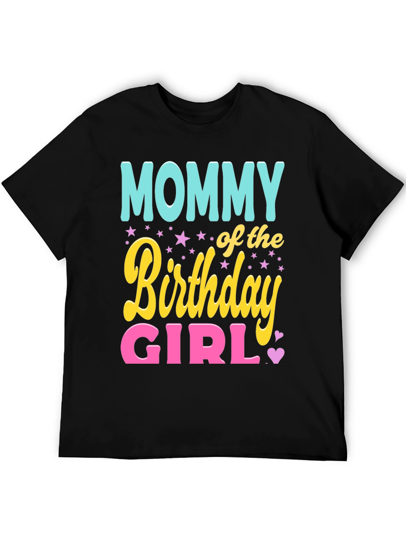 Mommy of the Birthday Girl Graphic Tee