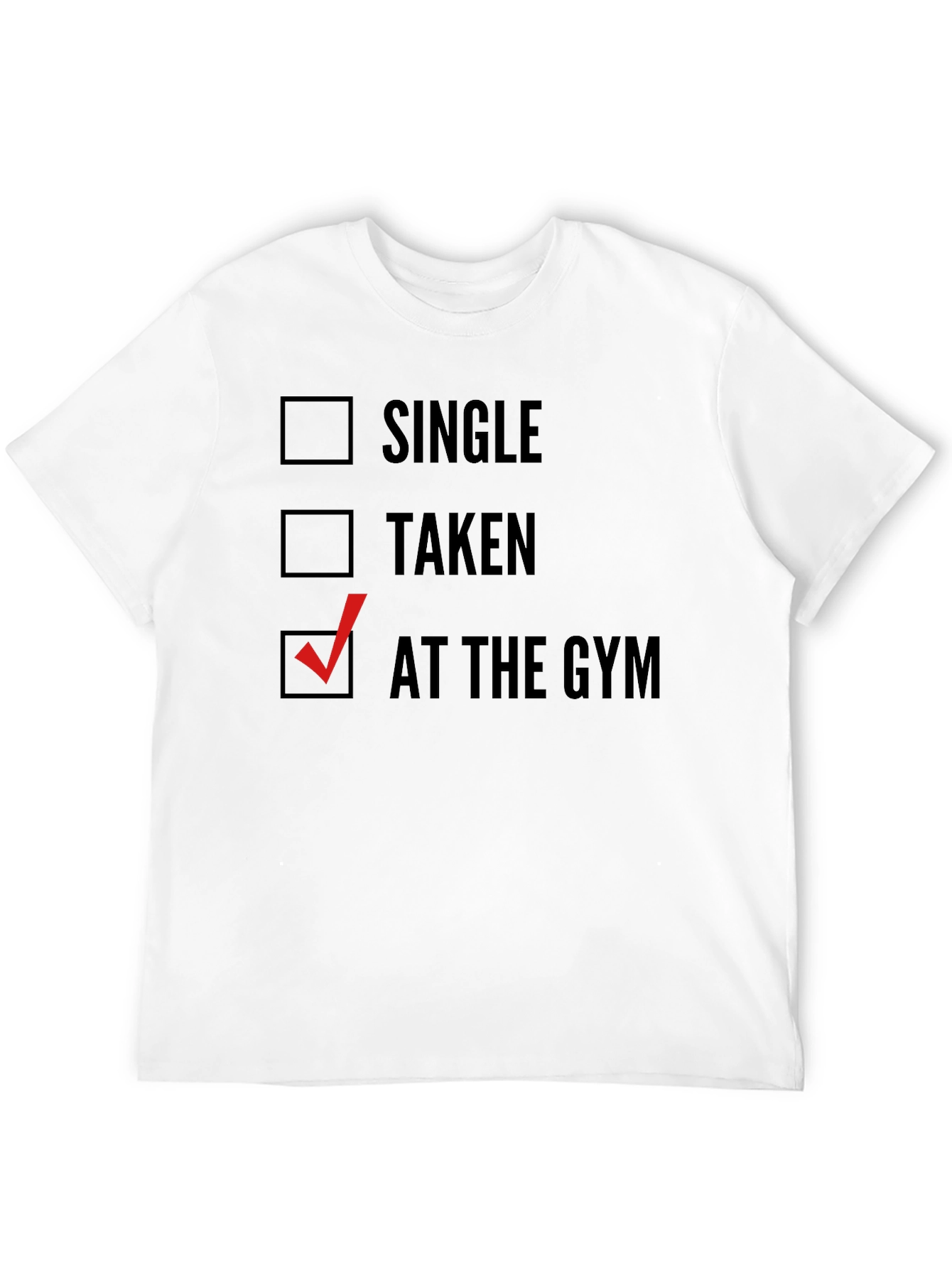 Gym Life Tee: Single Taken At The Gym