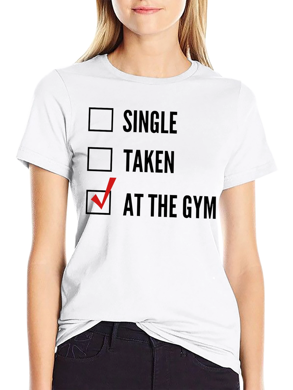 Gym Life Tee: Single Taken At The Gym